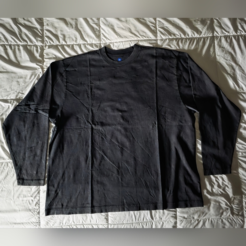 Yeezy Gap Poetic Black Long Sleeve Size 2XL